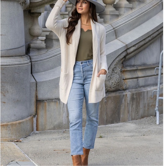 Ever Soft Square Neck Top - Olive- NWT - Picture 2 of 8